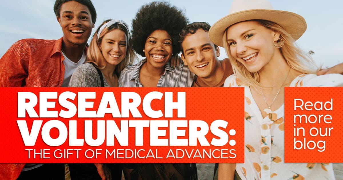 Research volunteers: the gift of medical advances