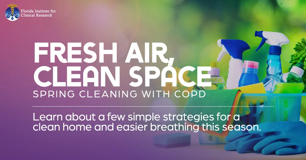 Fresh Air, Clean Space: Spring Cleaning With COPD